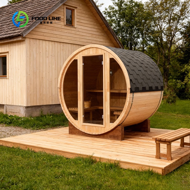 Spa Wellness Health - Özelleştirilebilir Sauna Odası Elektrikli Kızılötesi Buhar
