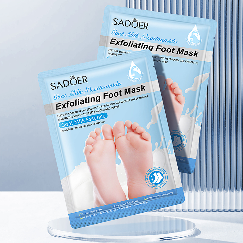 Foot Mask Peeling - SADOER Keçi Sütü Ayak Maskesi Nemlendirici