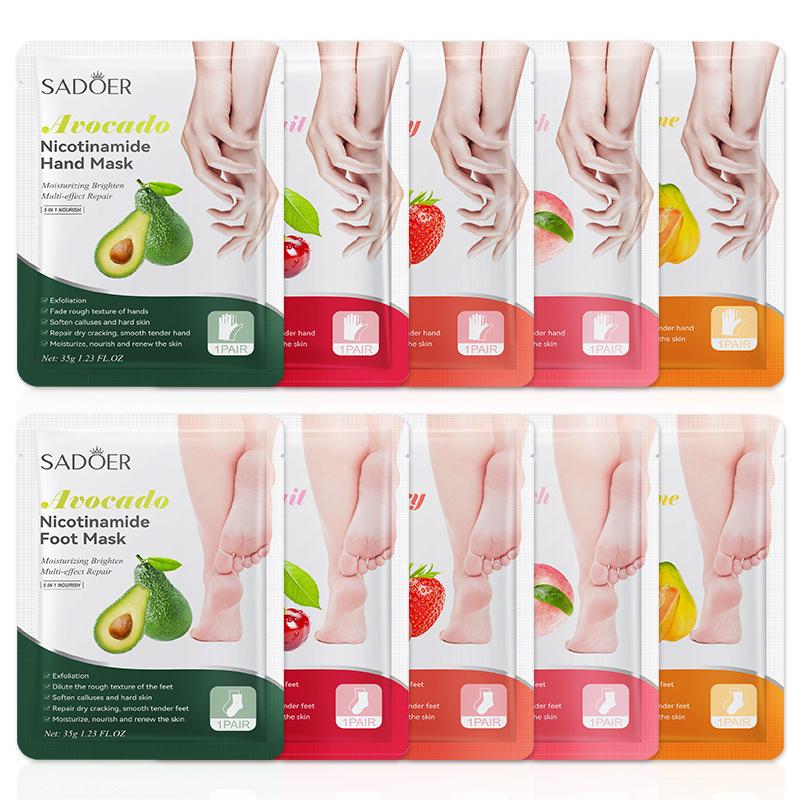 1 Çift SADOER Meyveli Ayak Mas - Foot Mask Peeling incelemesi ve fiyatı
