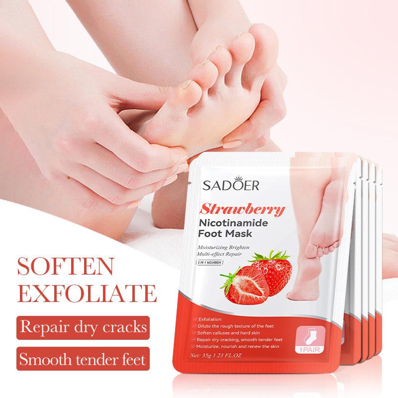 1 Çift SADOER Meyveli Ayak Mas - Foot Mask Peeling incelemesi ve fiyatı