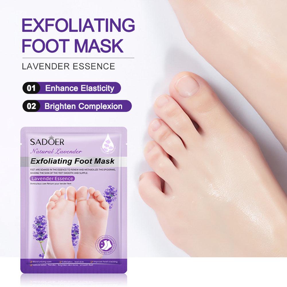 1/5/10 adet SADOER Lavanta Aya - Foot Mask Peeling incelemesi ve fiyatı