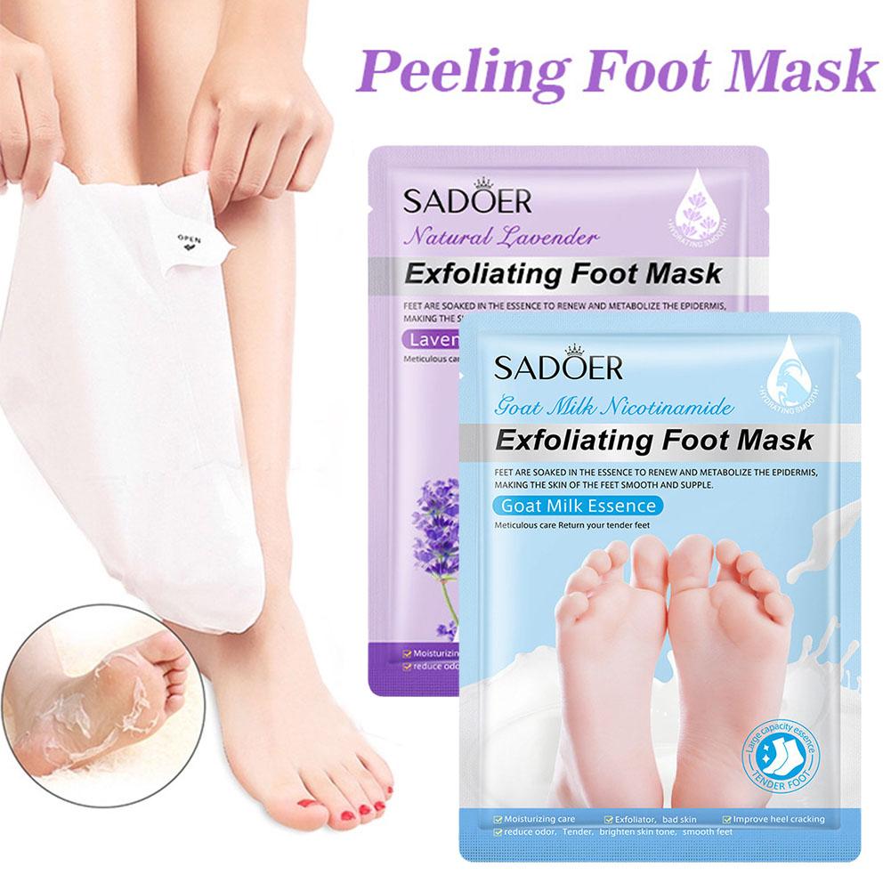 1/5/10 adet SADOER Lavanta Aya - Foot Mask Peeling incelemesi ve fiyatı