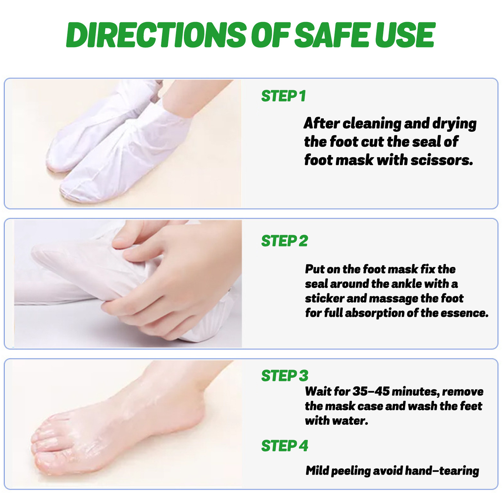 Aloe Vera Ayak Maskesi Nemlend - Foot Mask Peeling incelemesi ve fiyatı